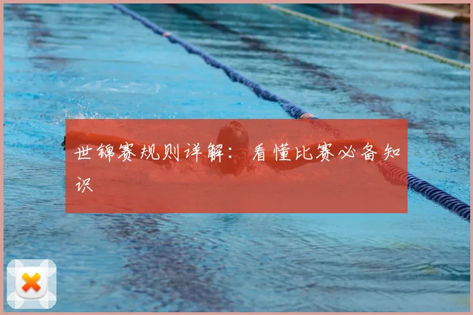 世锦赛规则详解：看懂比赛必备知识